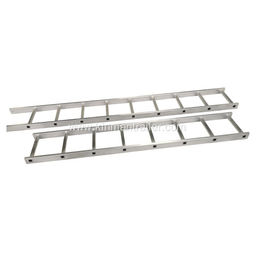 horizontal climbing aluminum single step straight ladder